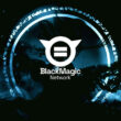 Black magic network logo